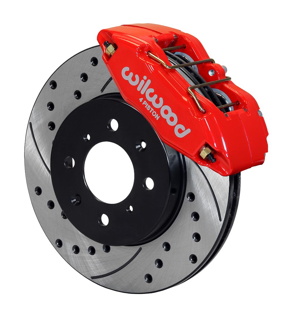 Wilwood Forged DPHA Front Caliper and Rotor Kits 140-12996-DR