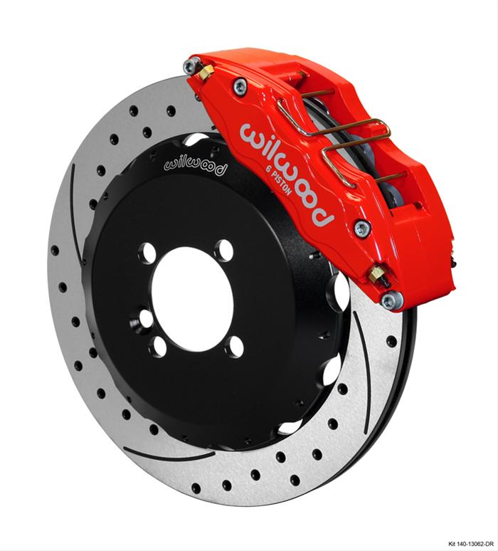 Wilwood Forged DynaPro 6 Big Brake Front Brake Kits 140-13062-DR