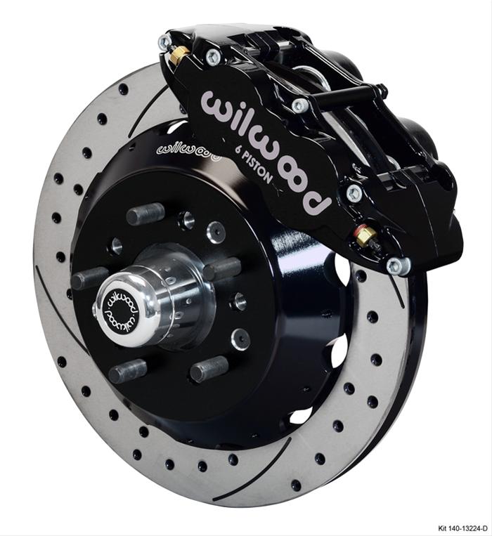 Wilwood Forged Narrow Superlite 6R Big Brake Front Brake Kits 140-13224-D