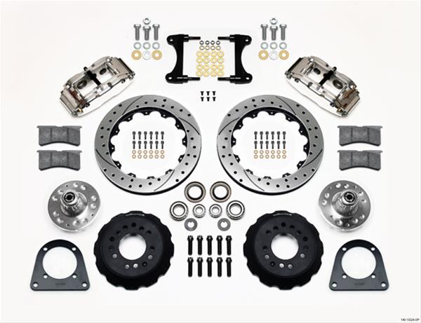Wilwood Forged Narrow Superlite 6R Big Brake Front Brake Kits 140-13224-DP