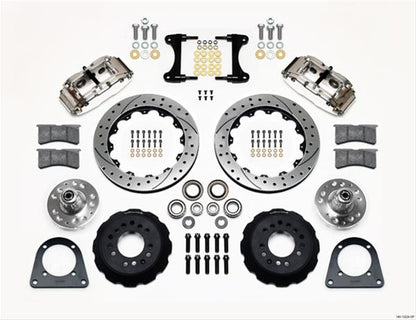 Wilwood Forged Narrow Superlite 6R Big Brake Front Brake Kits 140-13224-DP