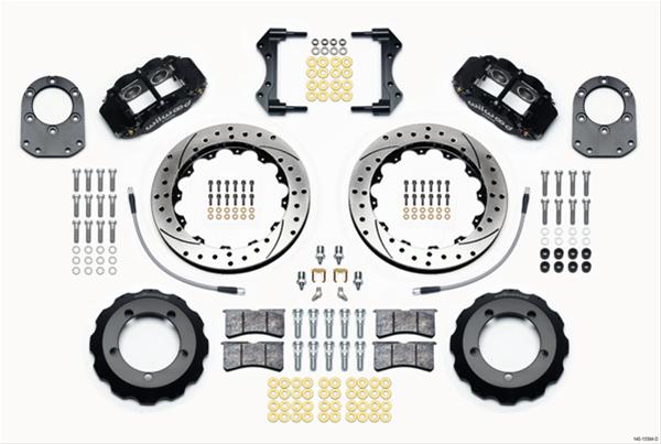 Wilwood Forged Narrow Superlite 4R Big Brake Front Brake Kits 140-13304-D