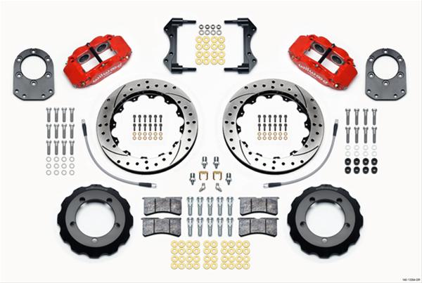 Wilwood Forged Narrow Superlite 4R Big Brake Front Brake Kits 140-13304-DR