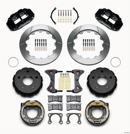 Wilwood Forged Narrow Superlite 4R Big Brake Rear Parking Brake Kits 140-13323