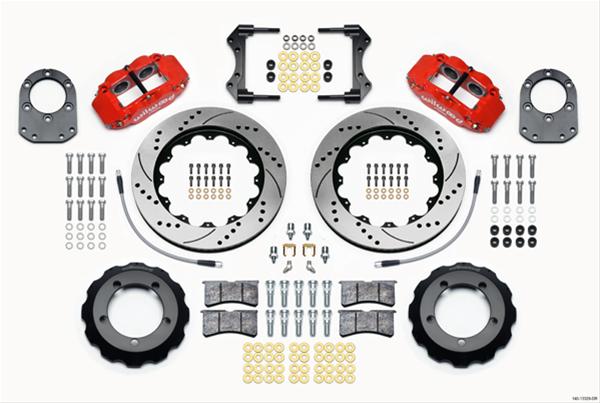 Wilwood Forged Narrow Superlite 4R Big Brake Front Brake Kits 140-13329-DR