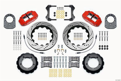 Wilwood Forged Narrow Superlite 4R Big Brake Front Brake Kits 140-13329-DR