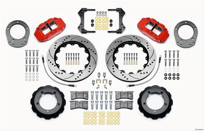 Wilwood Forged Narrow Superlite 6R Big Brake Front Brake Kits 140-13330-DR