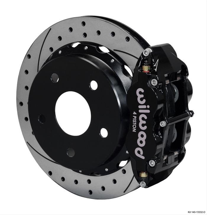 Wilwood Forged Narrow Superlite 4R Big Brake Rear Parking Brake Kits 140-13332-D