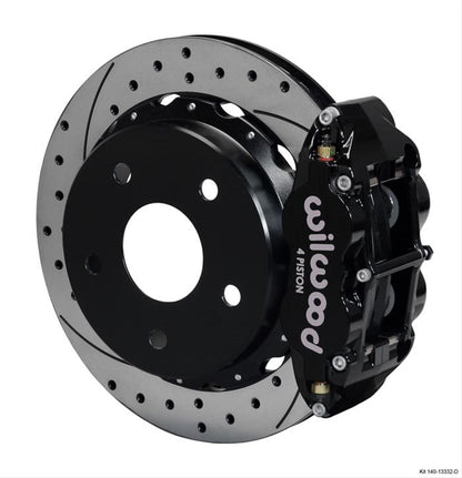 Wilwood Forged Narrow Superlite 4R Big Brake Rear Parking Brake Kits 140-13332-D