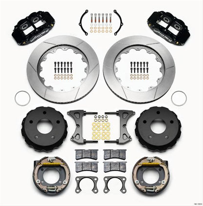 Wilwood Forged Narrow Superlite 4R Big Brake Rear Parking Brake Kits 140-13333