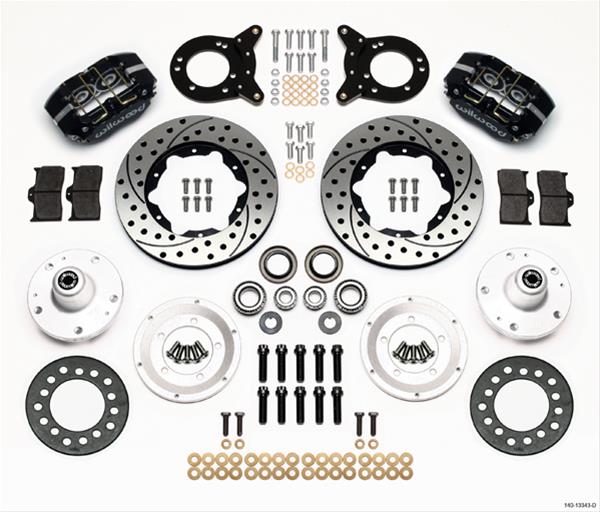 Wilwood DynaPro Dust-Boot Pro Series Front Brake Kits 140-13343-D