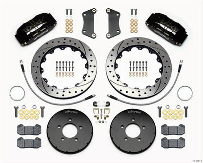Wilwood Forged DynaPro 6 Big Brake Front Brake Kits 140-13581-D