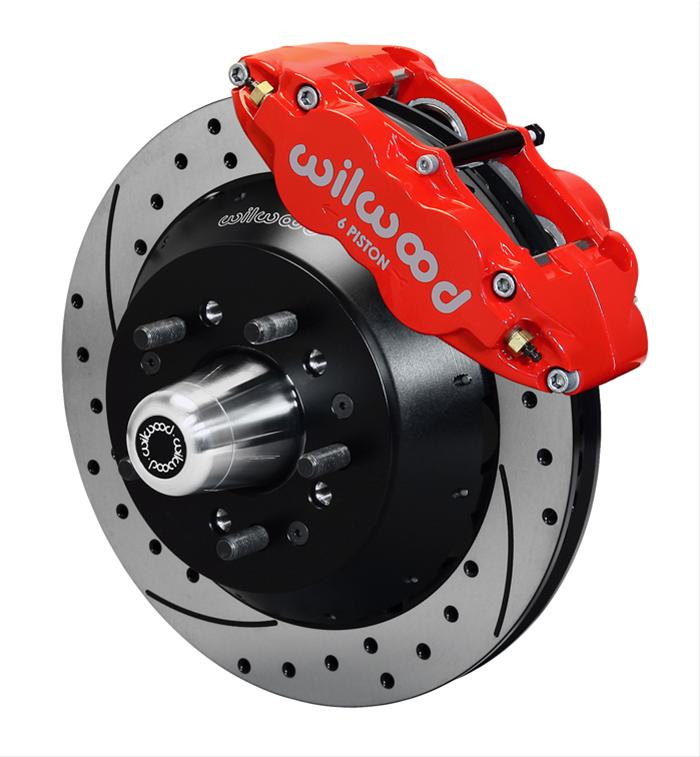 Wilwood Forged Narrow Superlite 6R Big Brake Front Brake Kits 140-13630-DR