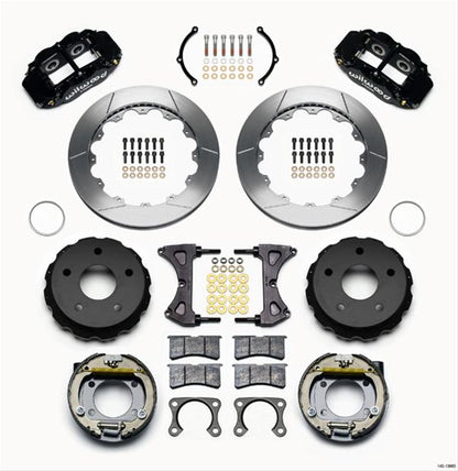 Wilwood Forged Narrow Superlite 4R Big Brake Rear Parking Brake Kits 140-13665