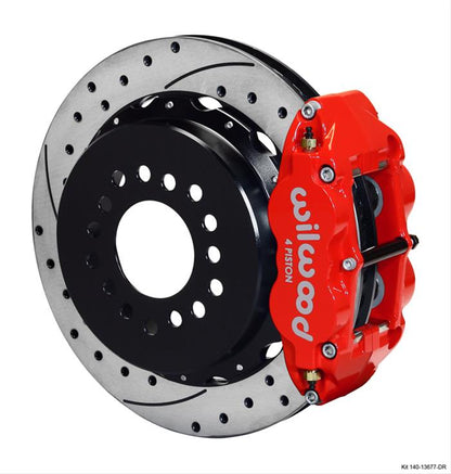 Wilwood Forged Narrow Superlite 4R Big Brake Rear Parking Brake Kits 140-13677-DR