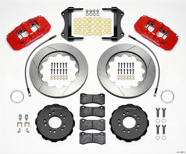 Wilwood AERO6 Big Brake Front Brake Kits 140-13697-R