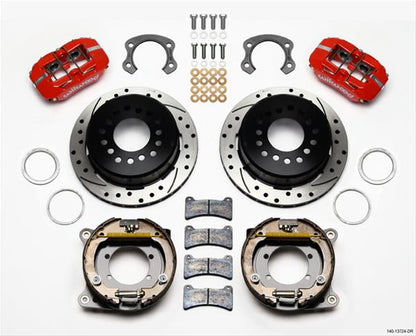 Wilwood Forged DynaPro Low-Profile Dust Seal Rear Parking Brake Kits 140-13724-DR