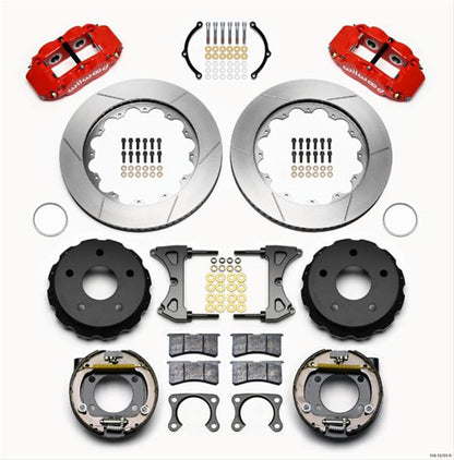 Wilwood Forged Narrow Superlite 4R Big Brake Rear Parking Brake Kits 140-13731-R