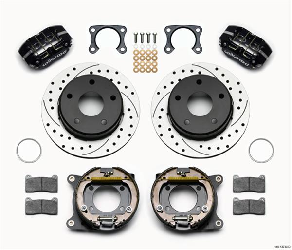 Wilwood DynaPro Lug-Mount Rear Parking Brake Kits 140-13733-D
