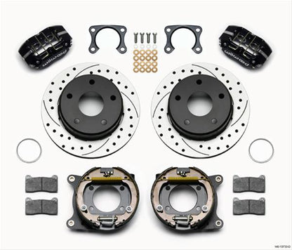 Wilwood DynaPro Lug-Mount Rear Parking Brake Kits 140-13733-D