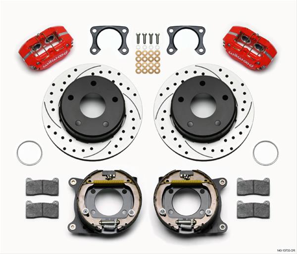 Wilwood DynaPro Lug-Mount Rear Parking Brake Kits 140-13733-DR