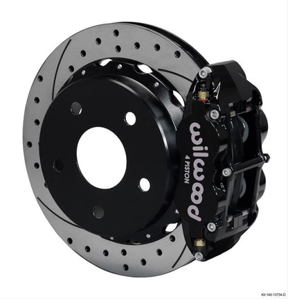 Wilwood Forged Narrow Superlite 4R Big Brake Rear Parking Brake Kits 140-13734-D