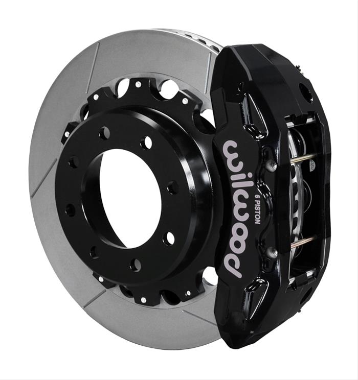 Wilwood TX6R Rear Kit 16.00in Black 1999-2010 GM H2 / 2500 4.63 Cntr 140-13878