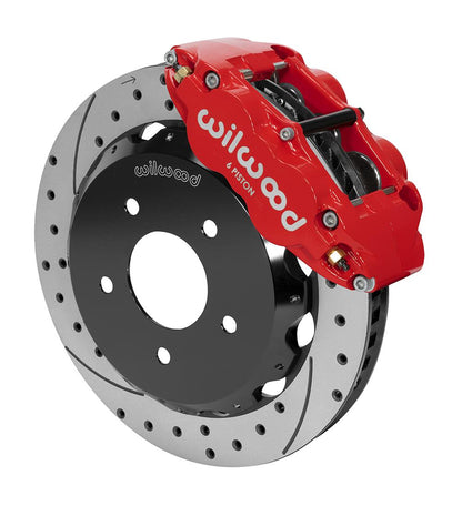 Wilwood Forged Narrow Superlite 4R Big Brake Front Brake Kits 140-13880-DR