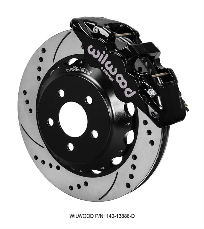 Wilwood AERO6 Big Brake Front Brake Kits 140-13886-D