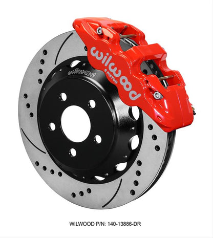 Wilwood AERO6 Big Brake Front Brake Kits 140-13886-DR