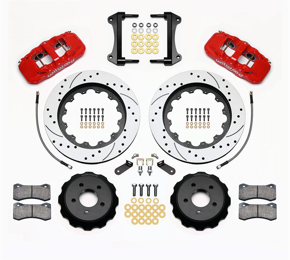 Wilwood AERO6 Big Brake Front Brake Kits 140-13887-DR
