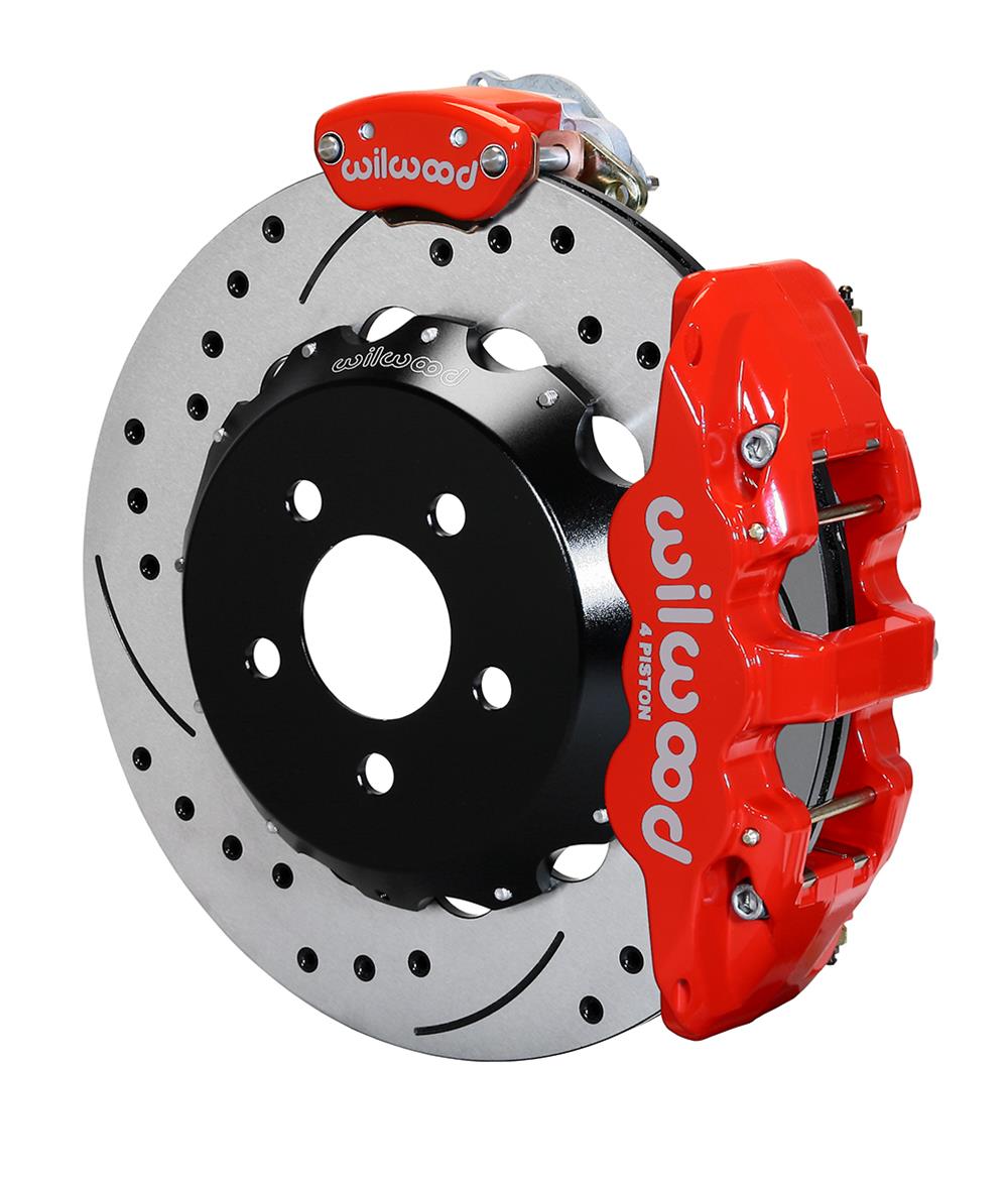 Wilwood AERO4-MC4 Big Brake Rear Parking Brake Kits 140-13888-DR