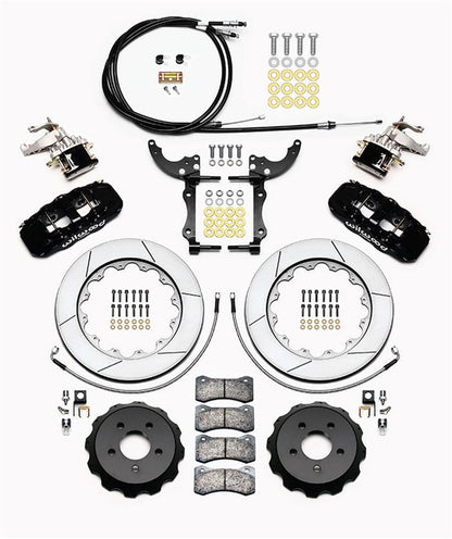 Wilwood AERO4-MC4 Big Brake Rear Parking Brake Kits 140-13888