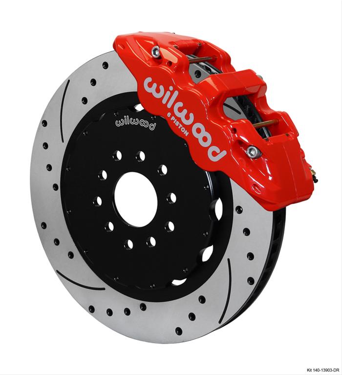 Wilwood AERO6 Big Brake Front Brake Kits 140-13903-DR