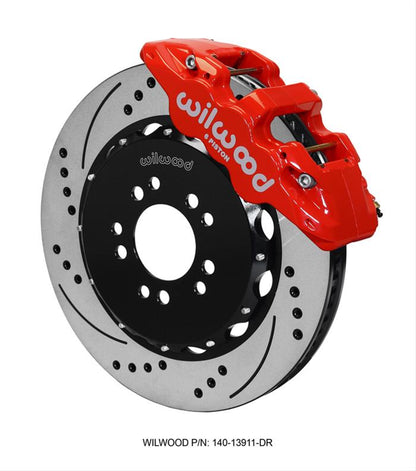 Wilwood AERO6 Big Brake Front Brake Kits 140-13911-DR