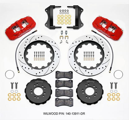 Wilwood AERO6 Big Brake Front Brake Kits 140-13911-DR