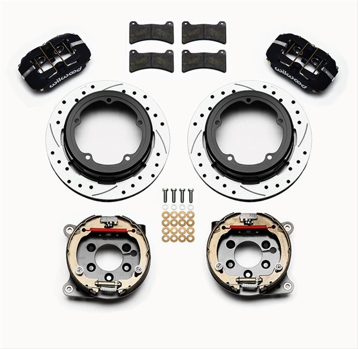 Wilwood Dynapro Low-Profile 11.00in P-Brake Kit Strange Eng Floater 3.49in Offset 140-13952