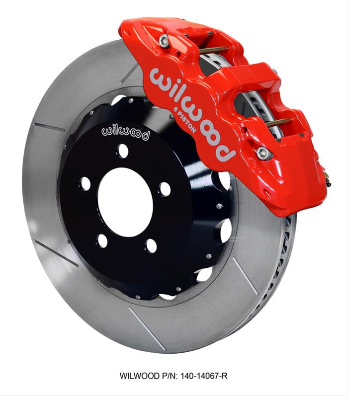 Wilwood AERO6 Big Brake Front Brake Kits 140-14067-R