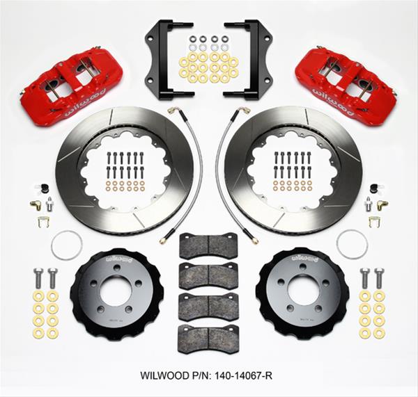 Wilwood AERO6 Big Brake Front Brake Kits 140-14067-R