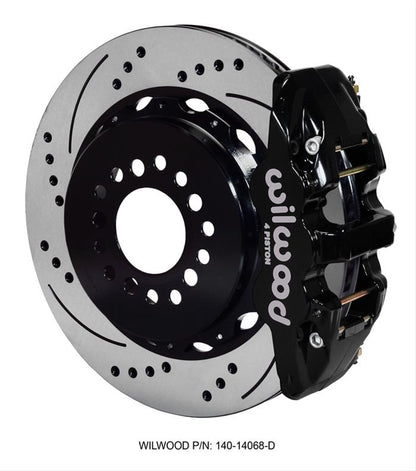 Wilwood AERO4 Big Brake Rear Brake Kits 140-14068-D