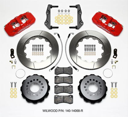 Wilwood AERO4 Big Brake Rear Brake Kits 140-14068-R