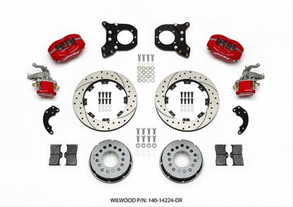 Wilwood Forged Dynalite MC4 Rear Parking Brake Kits 140-14224-DR