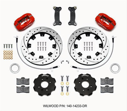 Wilwood Forged Dynalite Big Brake Front Brake Kits 140-14233-DR