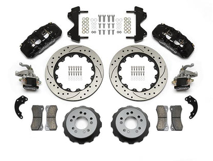 Wilwood Forged Narrow Superlite 4R-MC4 Big Brake Rear Parking Brake Kits 140-14263-D