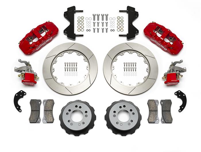 Wilwood AERO4-MC4 Big Brake Rear Parking Brake Kits 140-14263-R