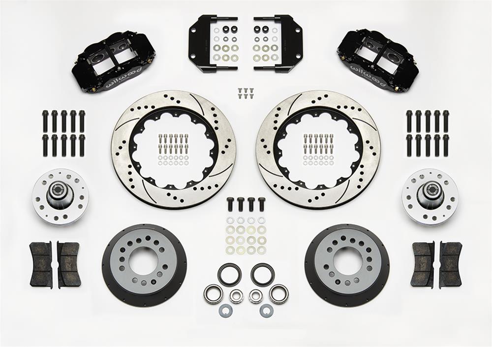 Wilwood Forged Narrow Superlite 6R Big Brake Front Brake Kits 140-14277-D