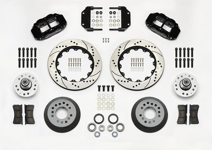 Wilwood Forged Narrow Superlite 6R Big Brake Front Brake Kits 140-14277-D