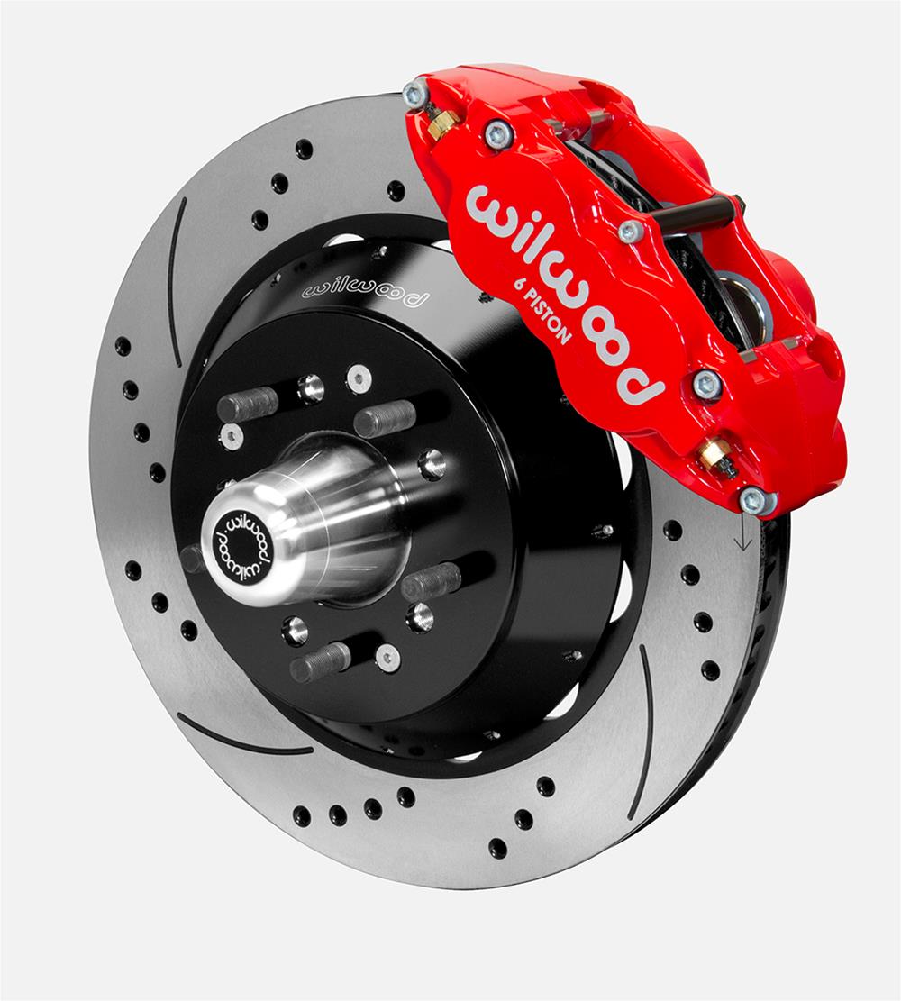Wilwood Forged Narrow Superlite 6R Big Brake Front Brake Kits 140-14277-DR