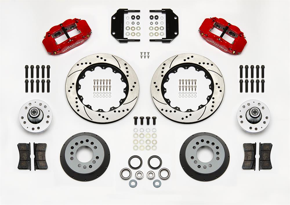 Wilwood Forged Narrow Superlite 6R Big Brake Front Brake Kits 140-14277-DR