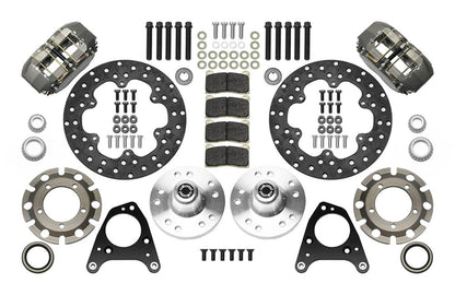 Wilwood DynaPro Lug-Mount Front Dynamic Drag Brake Kits 140-14420-D